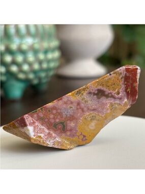 Ocean Jasper Crystal Freeform - Polished OBJ - Sea Jasper
